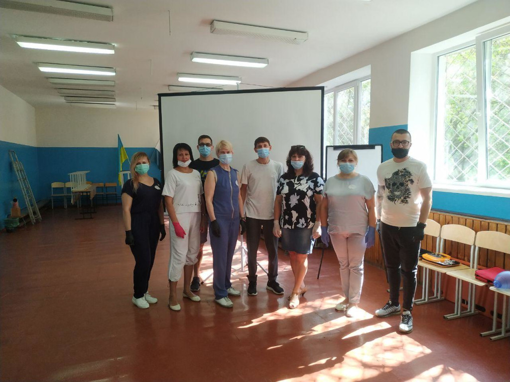 Курс підготовки з надання першої невідкладної допомоги за протоколами European Resuscitation Council (Європейської реанімаційної ради)