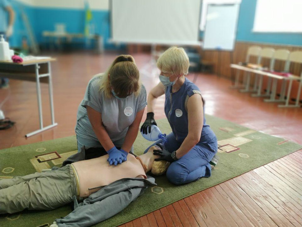 Курс підготовки з надання першої невідкладної допомоги за протоколами European Resuscitation Council (Європейської реанімаційної ради)